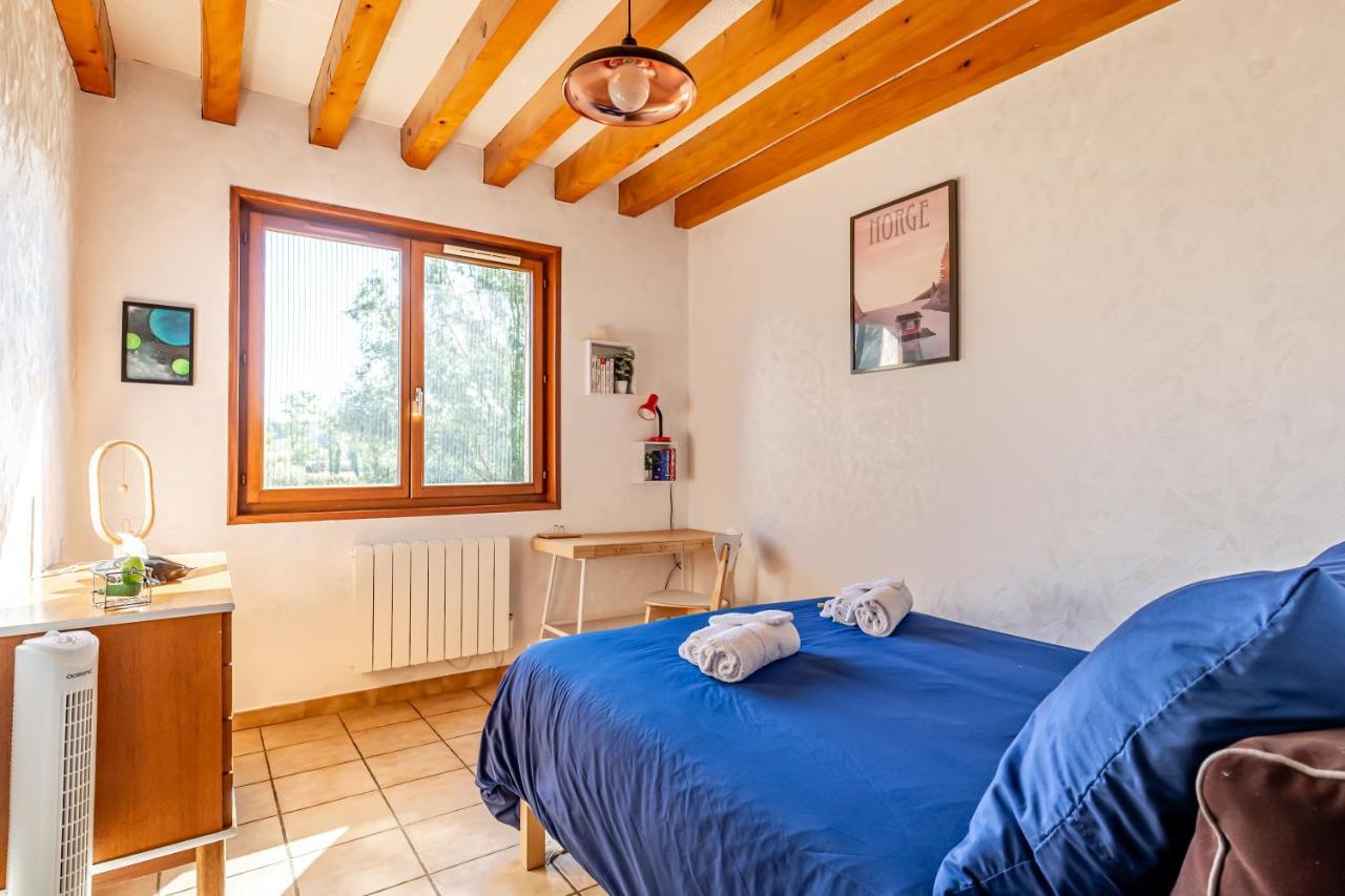 Logement 75M2, Avec Vue, Au Calme, Lyon A 25Km Communay Exteriör bild