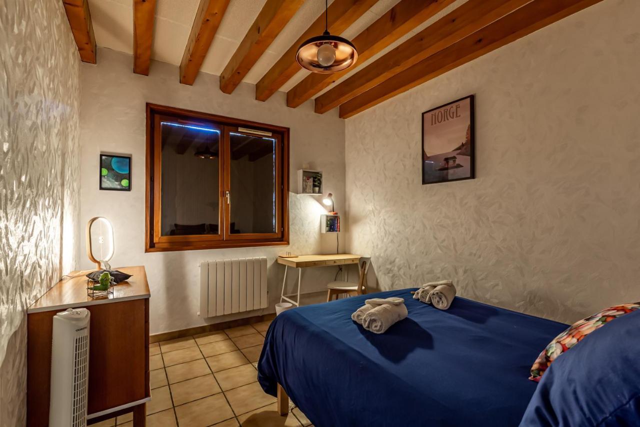 Logement 75M2, Avec Vue, Au Calme, Lyon A 25Km Communay Exteriör bild